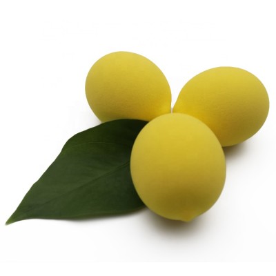 Lemon Shaped Puff Custom Makeup Sponge Fruit shape Foundation