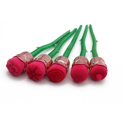 Rose Flower Shaped Makeup Brush Set Nylon Makeup Brush Set Multifunctional Makeup Tool