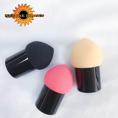 Popular Teardrop Beauty Makeup Sponge Blender with short handle