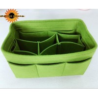 New Design Wool  Felt Cosmetic Makeup Bag Organizer