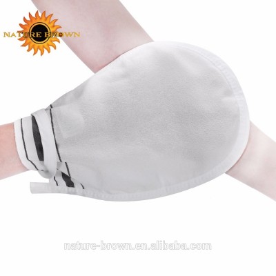 Best quality natural exfoliting gloves for self tanner