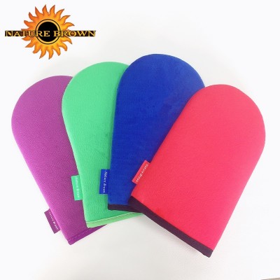 Facial Double Sided Sunless Self-tan Tanning Mitt Applicator For Streak-free