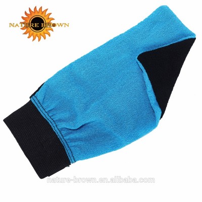 Fake loofah sponge exfoliating hamman glove for removing the dead skin